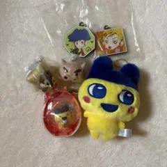 キーホルダーセット（ディズニー・クレヨンしんちゃん・矢沢あい・たまごっち）