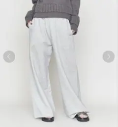 ＜ASTRAET＞コットン ウラケ ワイドスウェット