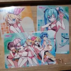ボカロ　クリアポストカード　3種セット