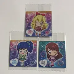 アイカツ にふぉるめーしょん シールウエハース いちご あおい 蘭 R