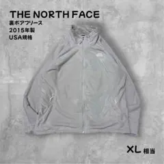 THE NORTH FACEフリースジャケットグレーUSA規格XL相当2015年