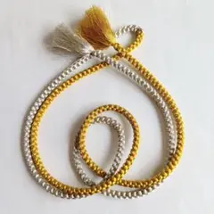 金銀タッセル付き帯締め　フォーマル用　結婚式等