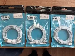 Lightningケーブル 3m 3本セット