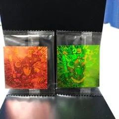 ビックリマン　ホロセレクション　ヘラクライスト　赤　緑