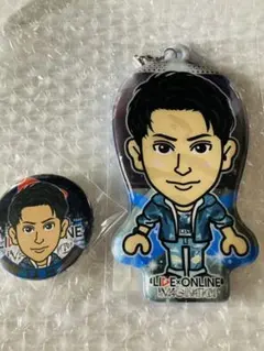 山下健二郎  BIGクリーナー  缶バッジ