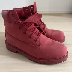 Timberland レッド ハイカットブーツ