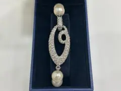 SWAROVSKI スワロフスキー パール ラインストーン ブレスレット