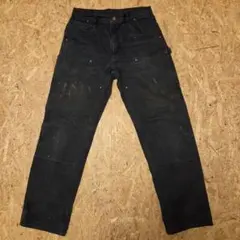 Carhartt ダブルニー 29×32 鬼フェード 古着 ペインター ブラウン