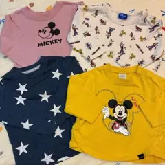 ディズニー ミッキーマウス Tシャツ 4枚セット