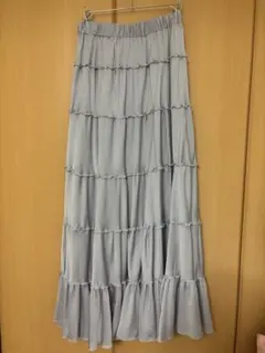 COCODEAL フレアスカート ライトパープル