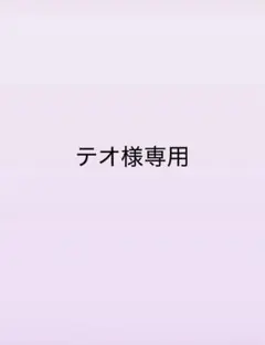 テオ様専用