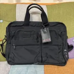 TUMI トゥミ ALPHA 2WAY ビジネスバッグ 黒 PC収納 出張 通勤 - メルカリ