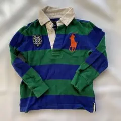 ポロラルフローレン長袖 キッズ ポロシャツ 100