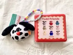 mojojojoビーズチェーン付きフェイスマスコット　➕　小物入れギフト