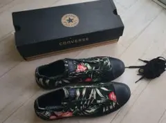CONVERSE ALL STAR ハイビスカス柄抑えめ スニーカー