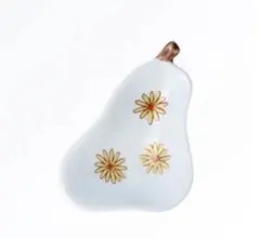 【ハレクタ二】九谷焼/なしの形の小皿セット