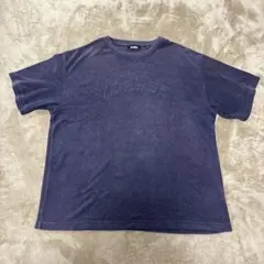 XLARGE ダークネイビー Tシャツタオル生地　Lサイズ