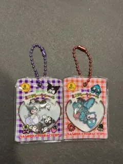 サンリオ シャカシャカフレークシール風チャーム クロミ　ハンギョドン