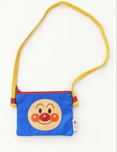 アンパンマン ショルダーバッグ ポシェット キッズ 青色
