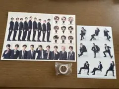 Snow Man ブラザービート　特典　ステッカー・マステ・クリアファイル