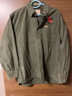 woolrich ウールリッチ ConAgra オリーブグリーン 長袖シャツ