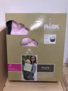 ロスク ピンク/グレー　キャリカバー　ケープ