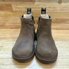 UGG ブラウンブーツ ジッパー付き　キッズ14.5cm