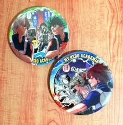 僕のヒーローアカデミア 原作 コレクション缶バッジ BIG 2種セット