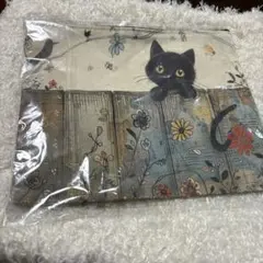 黒猫デザイン ポーチ