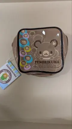 平成レトロ SANRIO TENORIKUMA ベージュポーチ 未使用品
