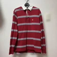 Brooks Brothers 長袖 ラガーシャツ ボーダー　S