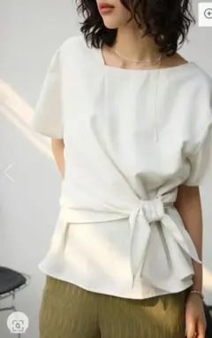 アズールバイマウジー　2WAYサイドタイブラウス