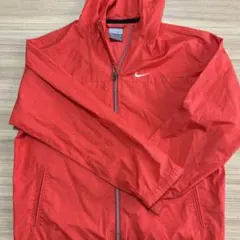 NIKE フード付きシャカシャカパーカー レッド