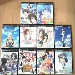 PS2 恋愛ゲーム 10本セット！説明書付き！動作確認済み！