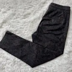 ペイズリー柄★ソリード パンツ ネイビー 紺 03 ストレッチ 伸縮 タトラスのサムネイル