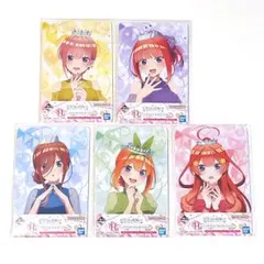 五等分の花嫁 一番くじ 五つ子セレブレーション H賞 イラストスタンド 全５種③