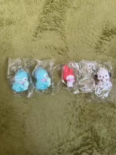 【新品】サンリオキャラクターズ ぬいぐるみといっしょフィギュア セット売り