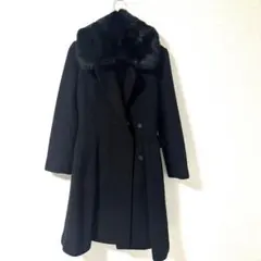 美品□TO BE CHIC□マル衿 2WAY 中綿ライナー コート□40□ 黒 - メルカリ