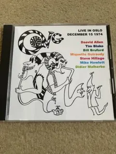 Gong Live in Oslo 1974 CD bill bruford