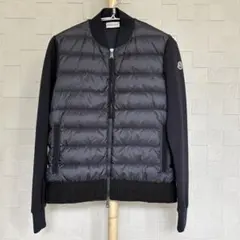 モンクレール S マグリア ダウン カーディガン ジャケット ネイビー