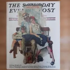 ロックウェル1947年 Saturday Evening Post オリジナル | Mercari