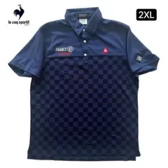 le coq sportif　ルコックゴルフ　ポロシャツ　3L　ビッグサイズ