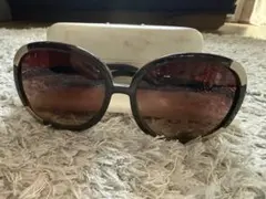 Chloé ラウンド型サングラス ブラウン