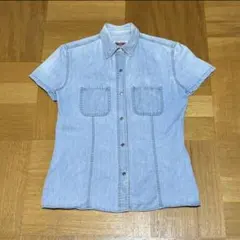 ベネトン Blue Family デニム半袖シャツのサムネイル