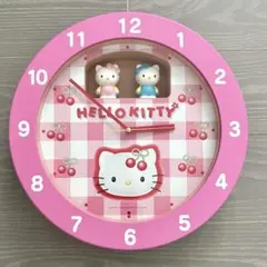 HELLO KITTYハローキティからくり掛け時計