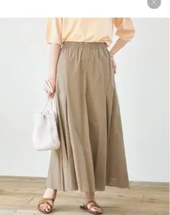 新品　イエナリネンスカートのサムネイル