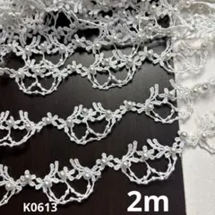 パール付きケミカルレース約2m