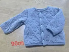 petit main　プティマイン キルティングジャケット ミッキー柄