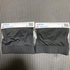 ユニクロAIRism ボクサーブリーフ レギュラーライズブラック Lサイズ 2点