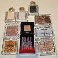 アイシャドウセット（CANMAKE, マジョマジョ, innisfree）等